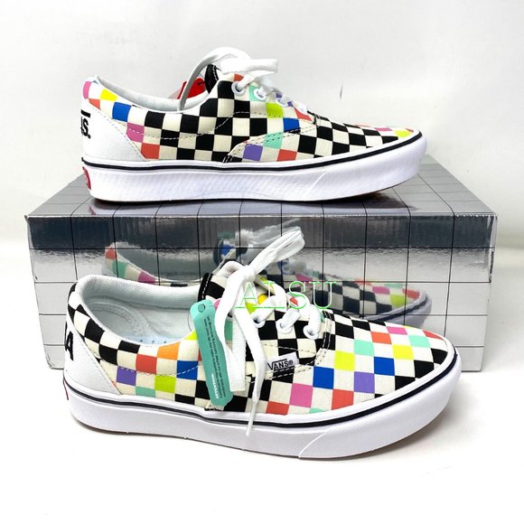 💖MEGA SALE💖VANS ComfyCush Era MoMA Canvas Sneakers Casual Women’s VN0A3WM91PJ - Picture 9 of 12